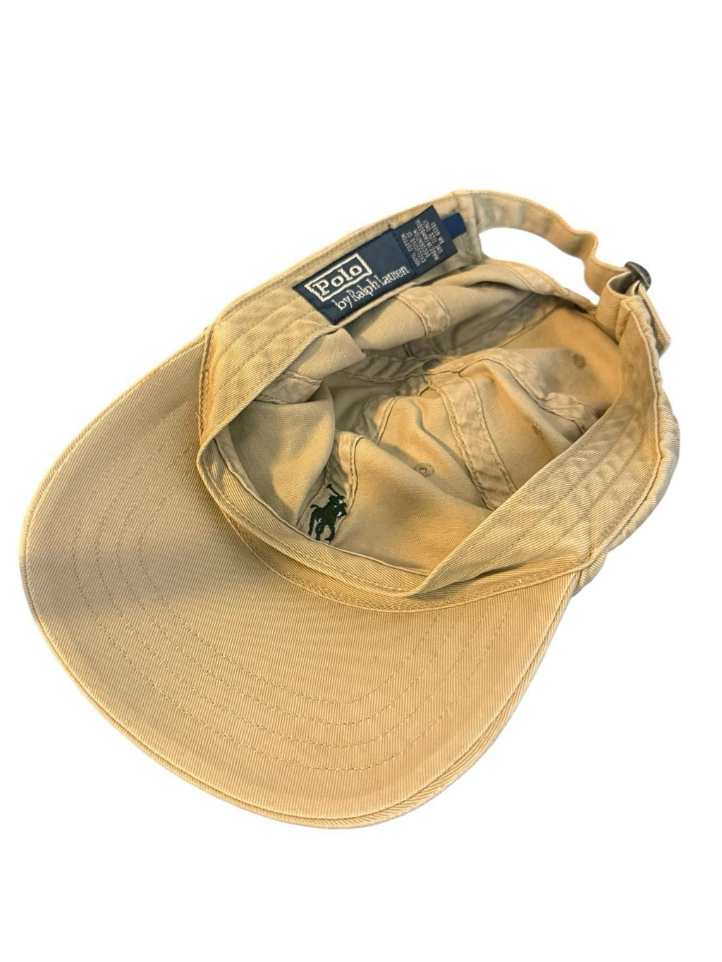 Ralph Lauren Polo Cap Tan Adjustable Pony Logo