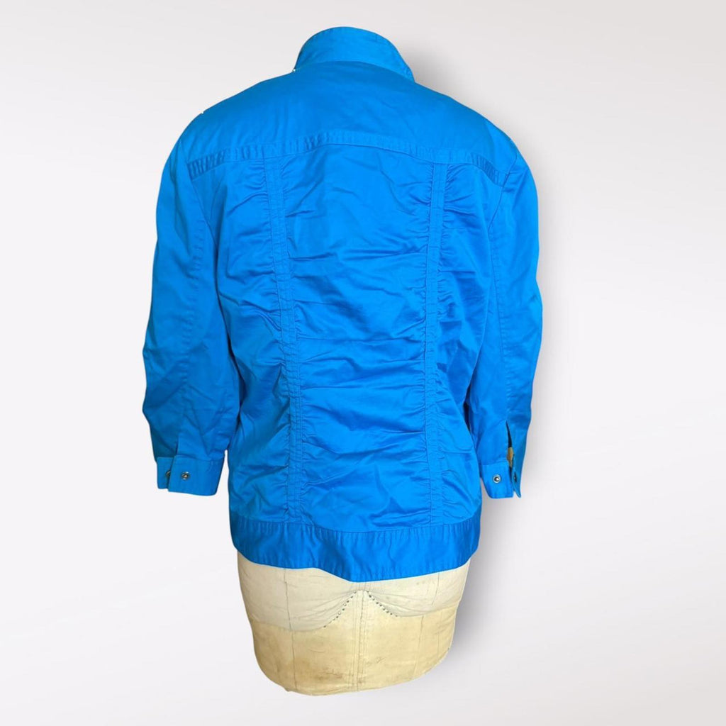 Laura Ashley Blue Zip-Up Jacket