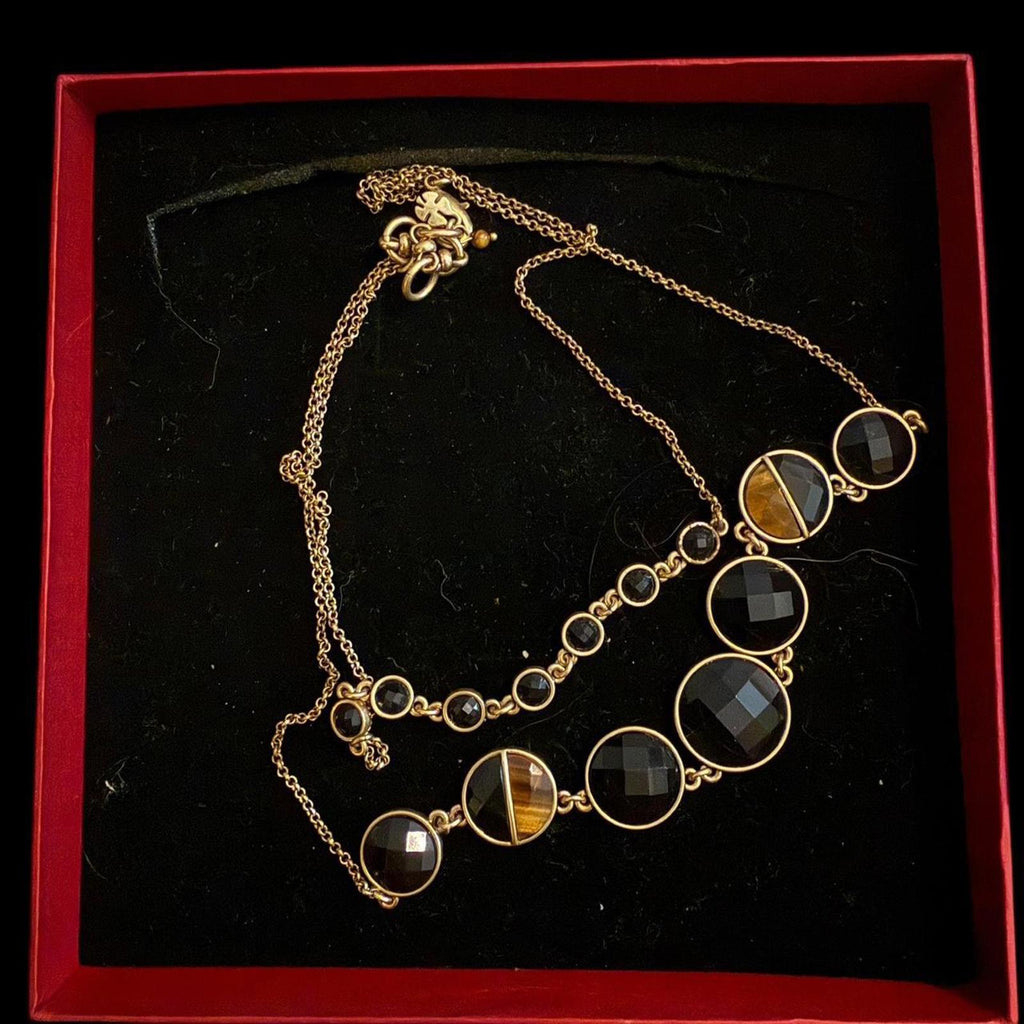 Lucky Brand Women's Gold and Green Jewellery