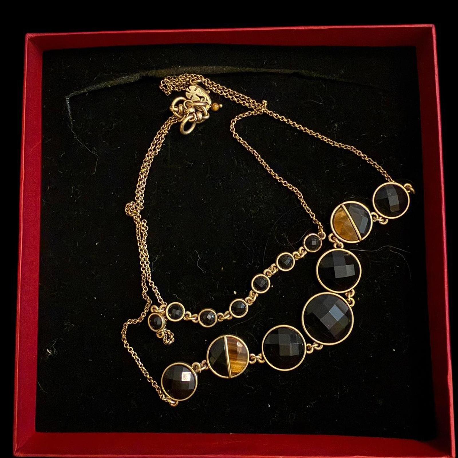 Lucky Brand Women's Gold and Green Jewellery
