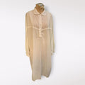 Vintage Cotton-Dacron Cream Nightgown