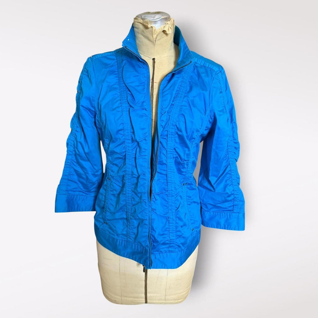 Laura Ashley Blue Zip-Up Jacket