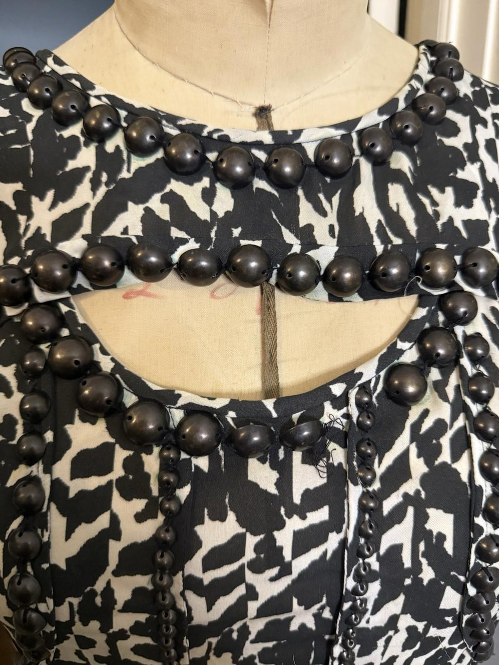 Isabel Marant Dress With Studded Metal Bead Detail