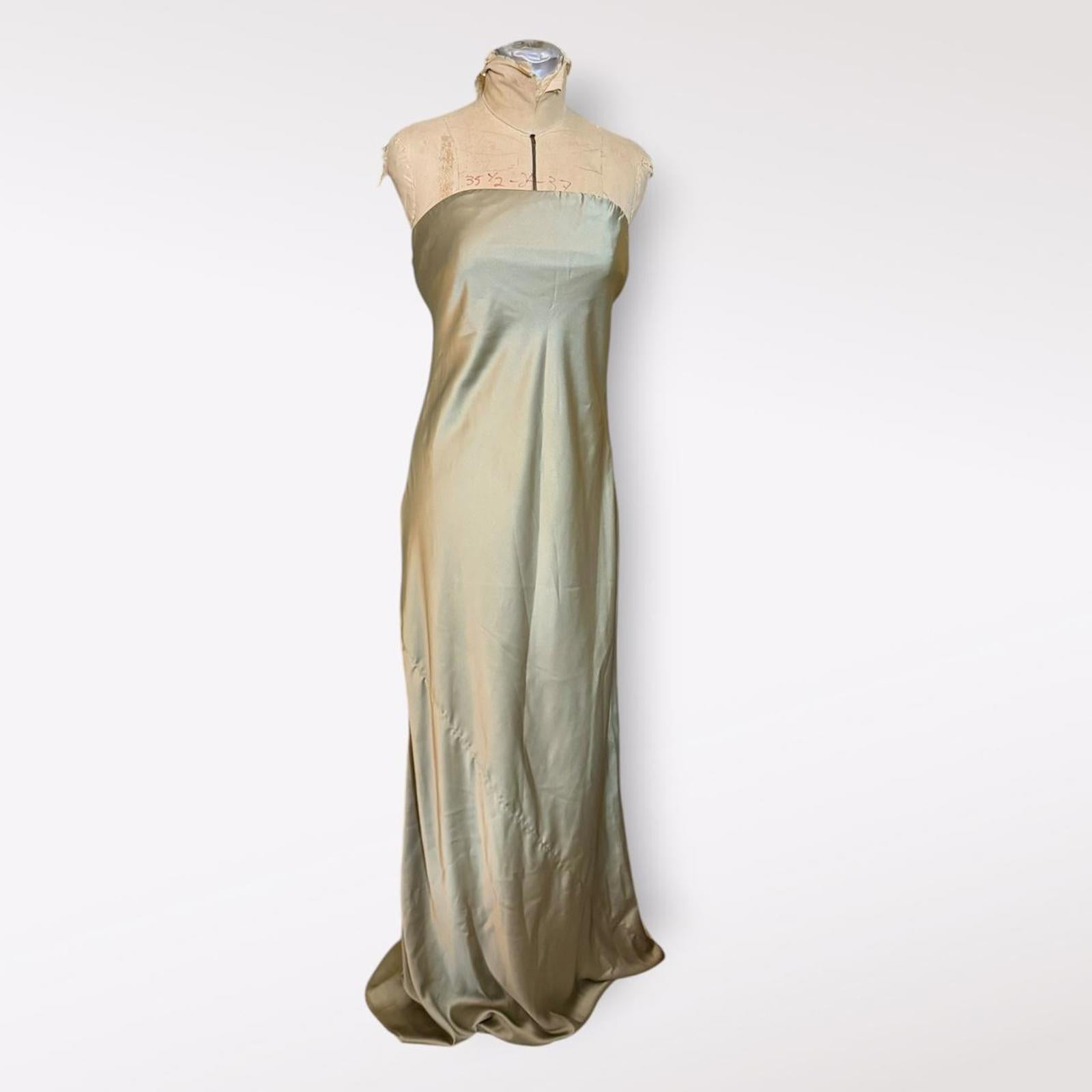 Show Me Your Mumu Strapless Satin Maxi Dress