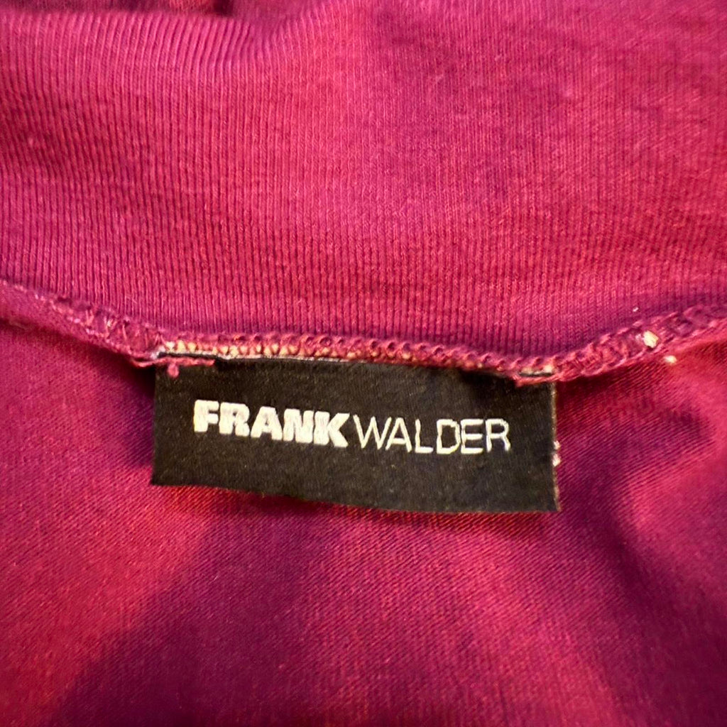 Frank Walder Magenta Long Sleeve Cardigan
