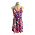 Yumi Kim Floral Print Sleeveless Dress with Back Zipper