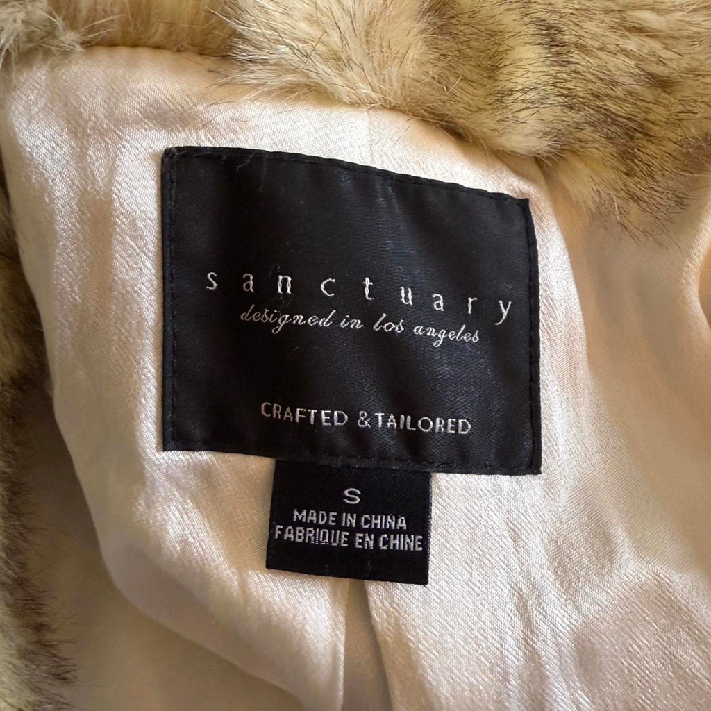 Sanctuary Faux Fur Vest