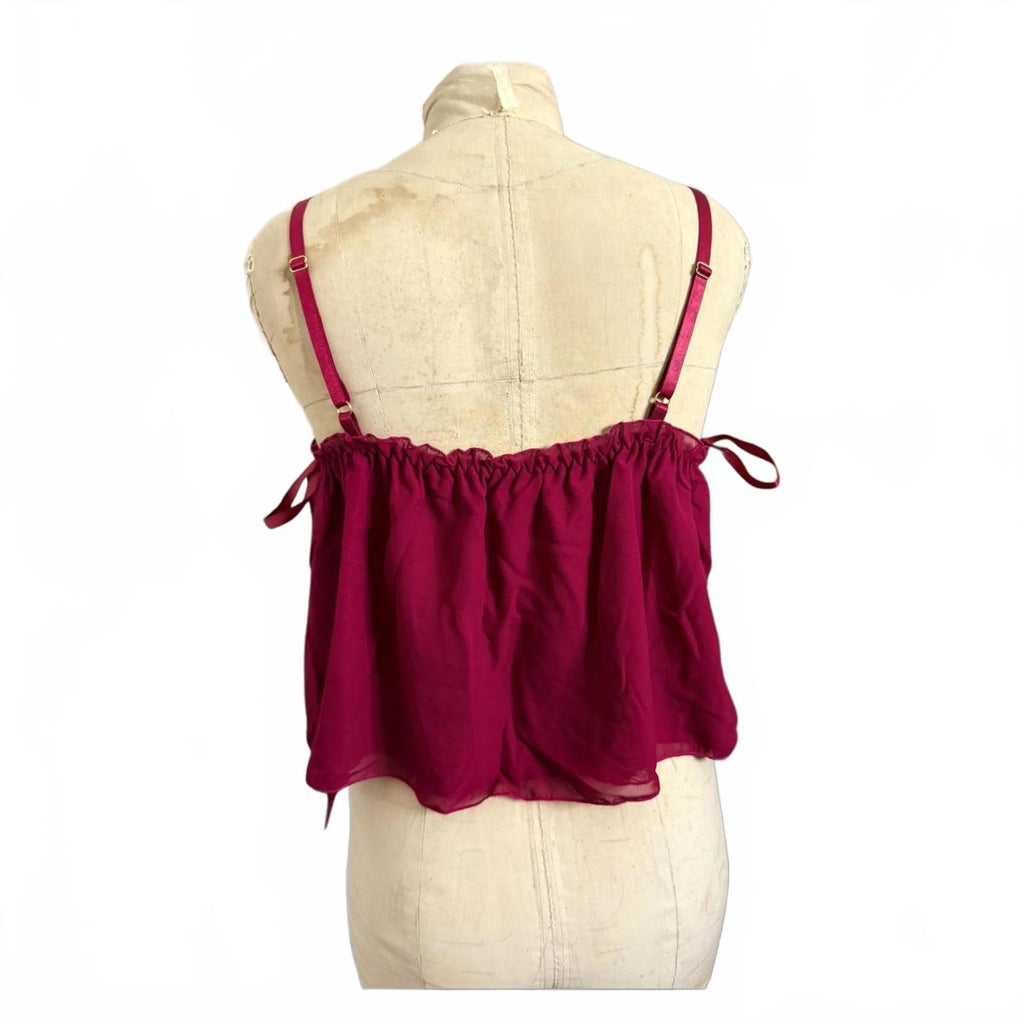 Burgundy Cami Top