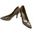 Mixit Zebra Print Pointed Toe Heels