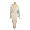 Free People FP Beach Cream Bodycon Midi Dress Size S