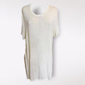 Brandy Melville White Cotton Tunic T-shirt