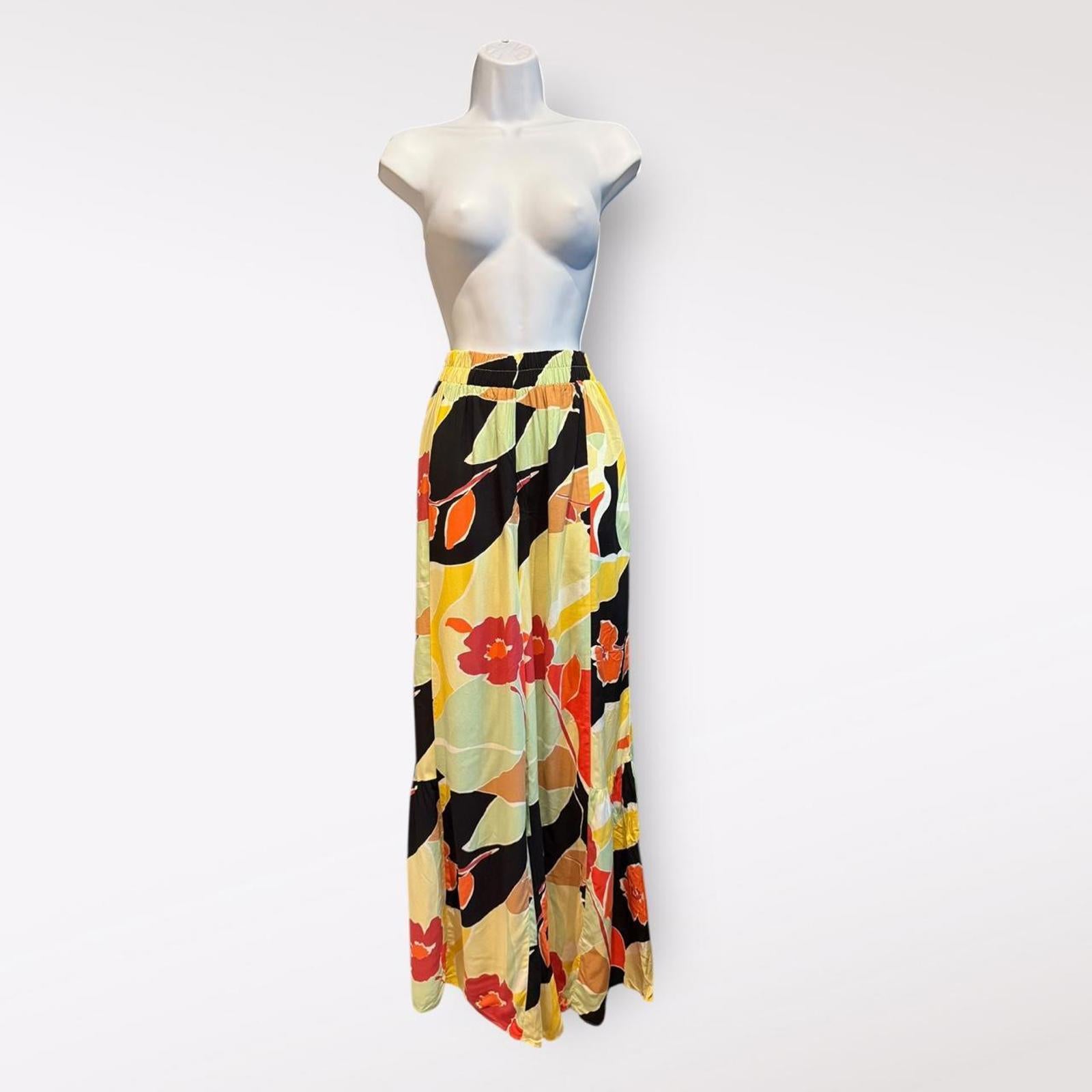 Bungalows Floral Print Palazzo Pants