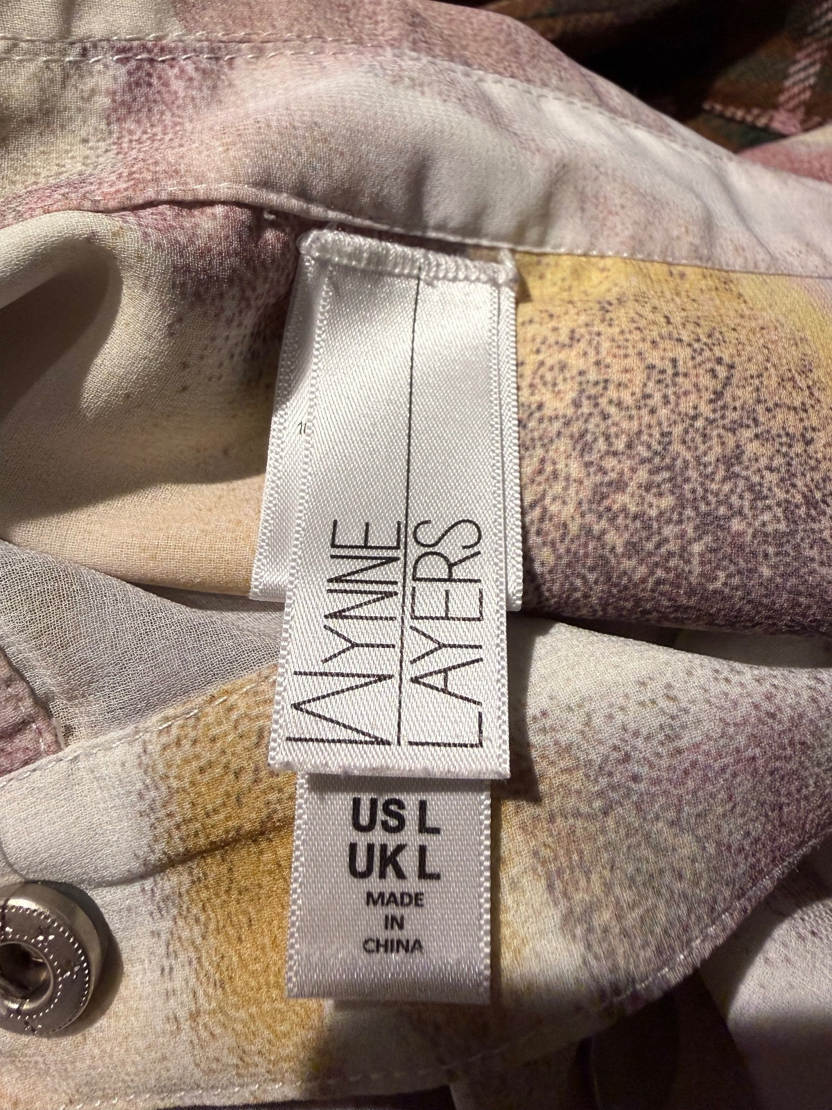 Wynne Layers Multi-Color Printed Sheer Jacket
