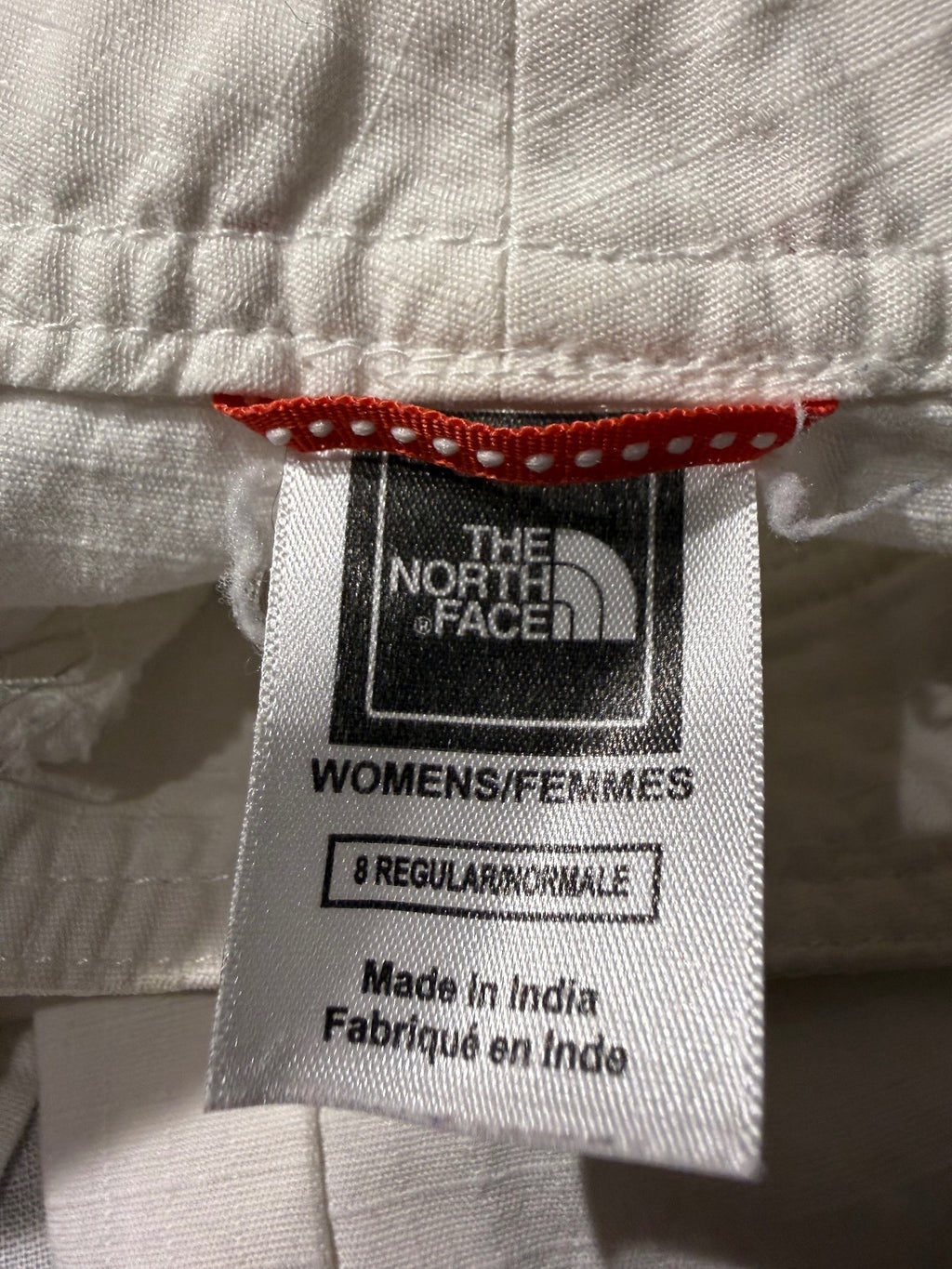 The North Face Women's White Casual Pants Size 8 Regular
