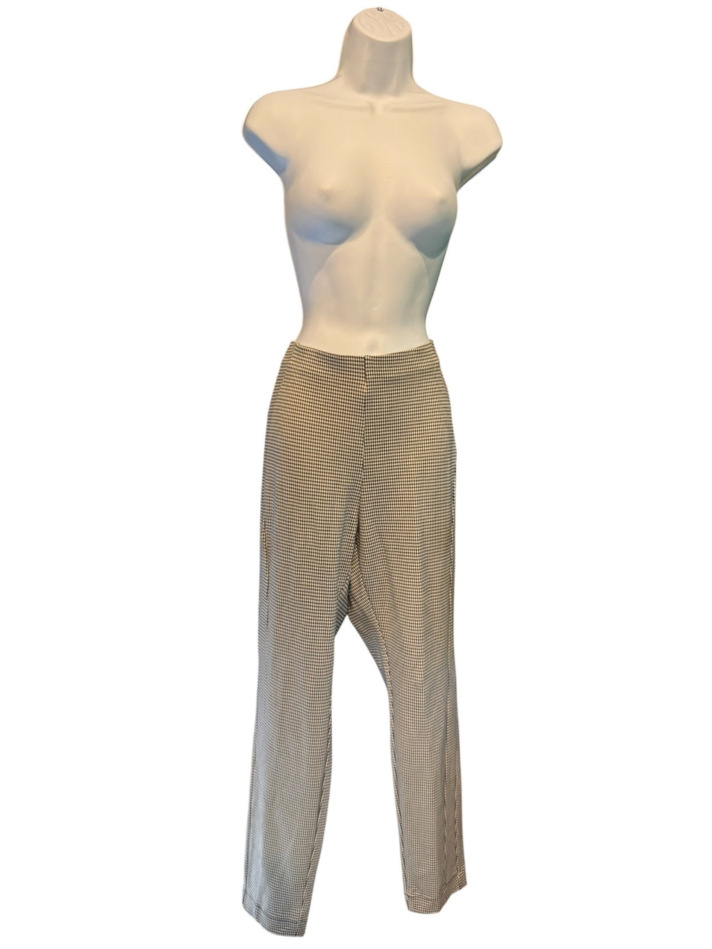 Saks Fifth Avenue Houndstooth Pattern Pants