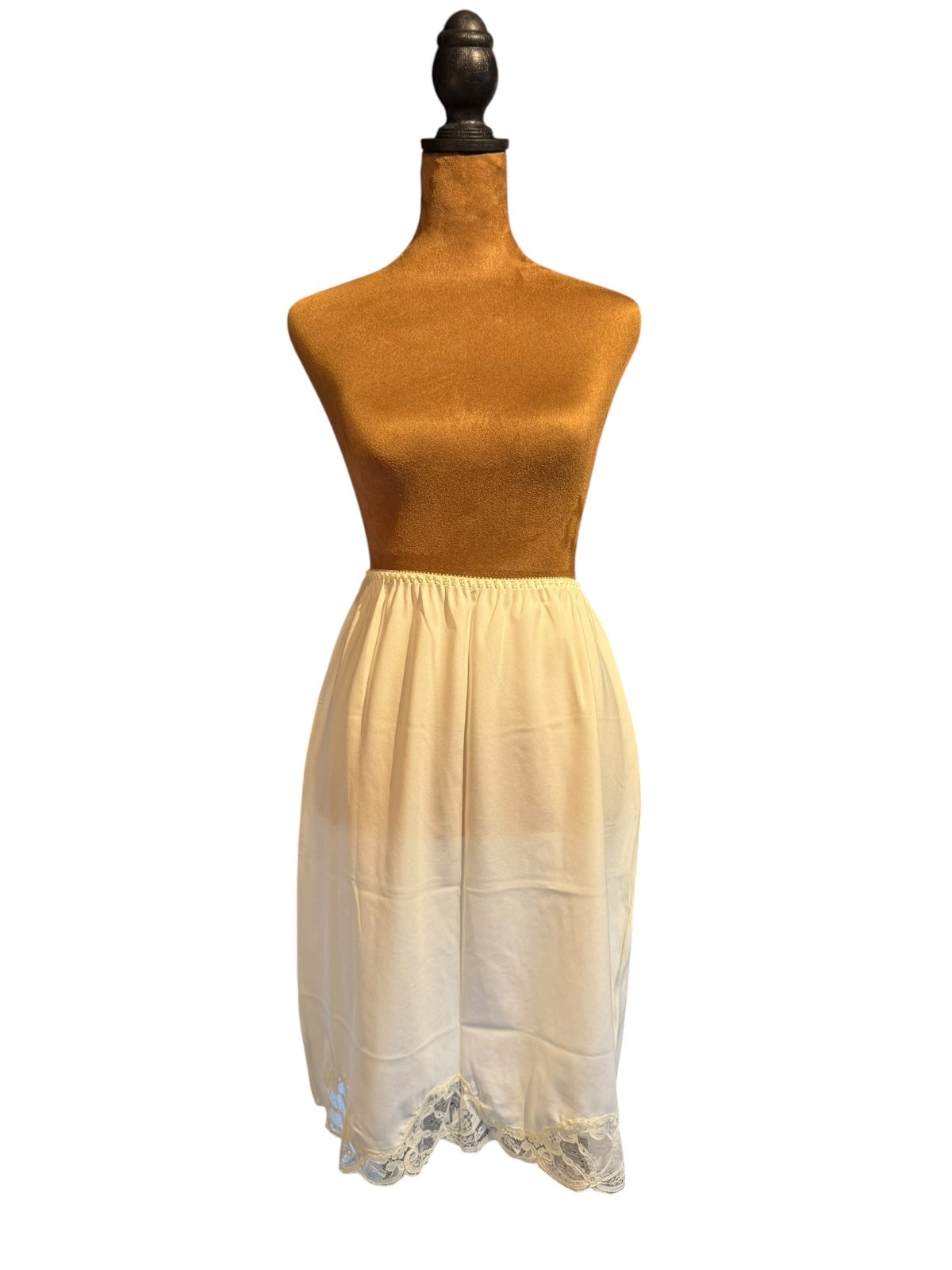 Vintage Wondermaid Half Slip with Lace Trim
