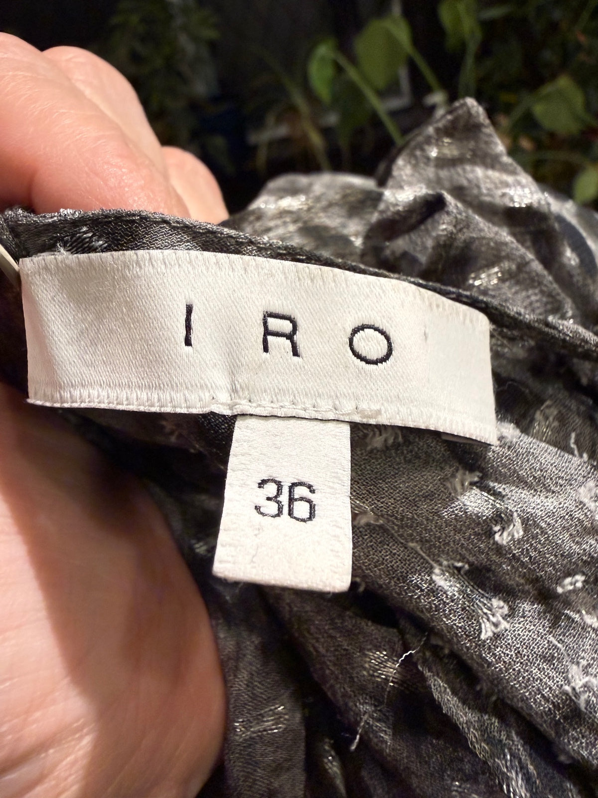 IRO Carty Ruffled Blouse