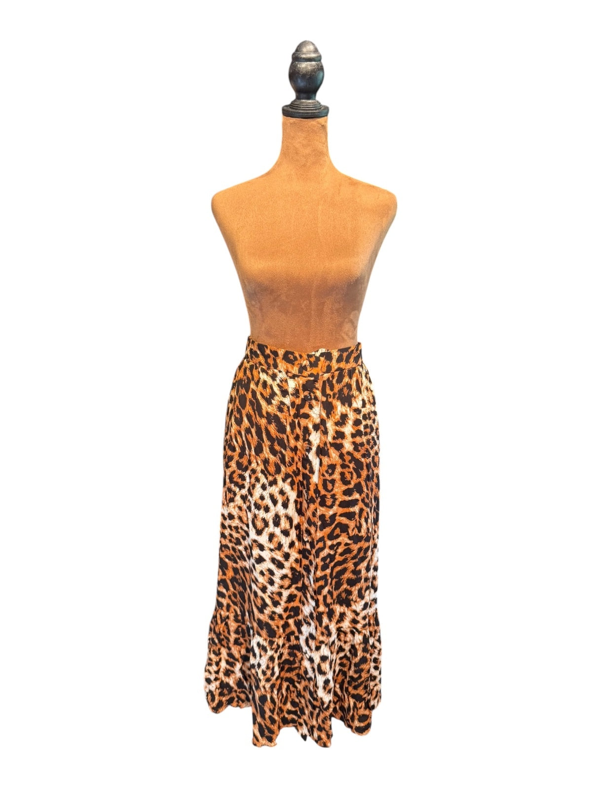 Talbots Leopard Print Midi Skirt - Fierce and Fabulous!
