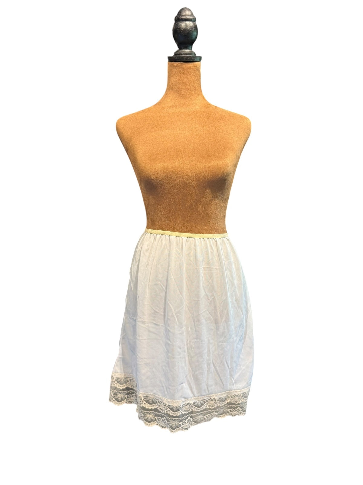 Vintage Half Slip Petticoat with Lace Trim