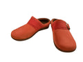 Revitalign Women's Red Suede Clogs Slip-Ons