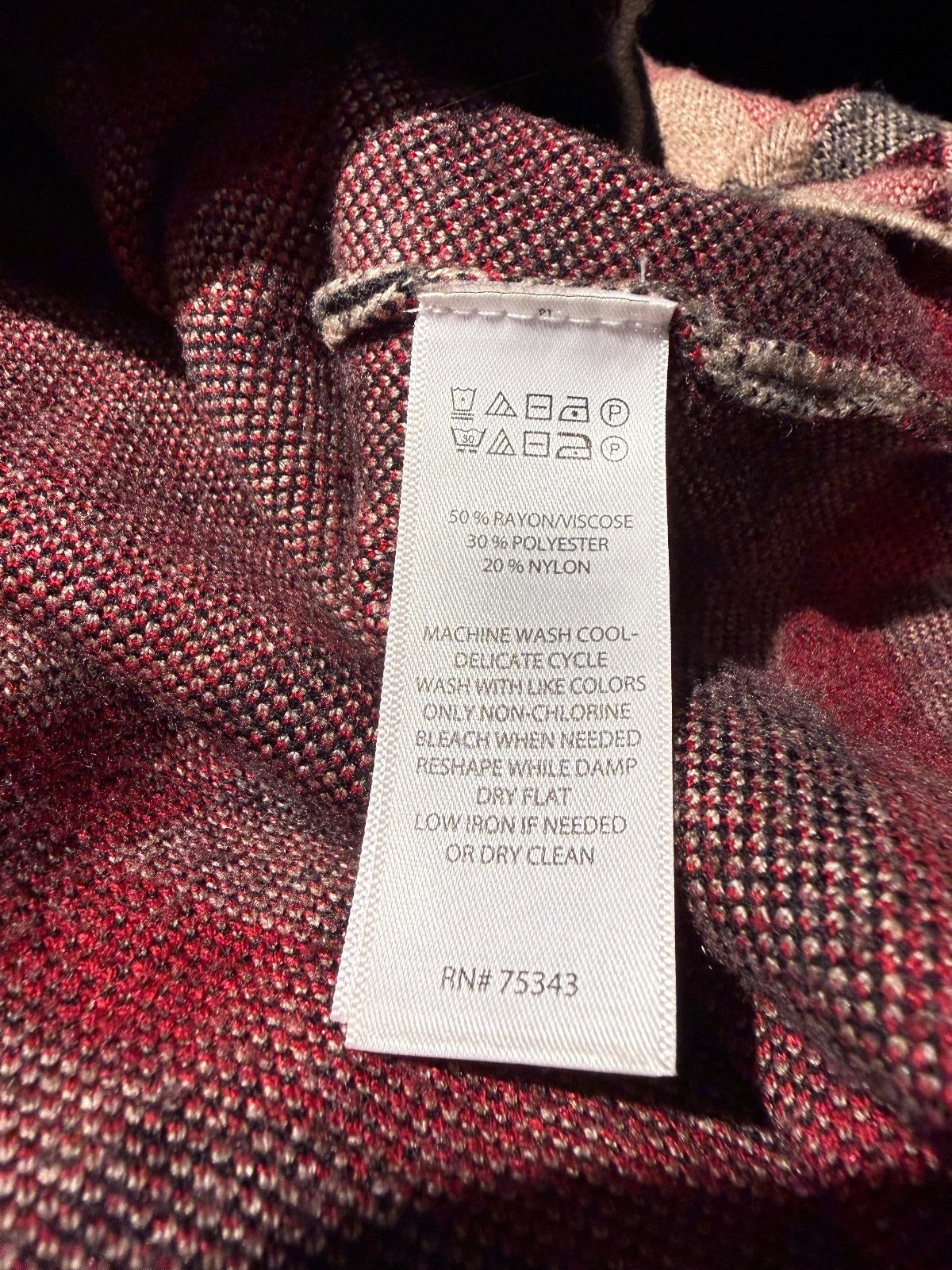 Rachel Zoe Large Plaid Turtleneck Sweater - Cozy & Stylish