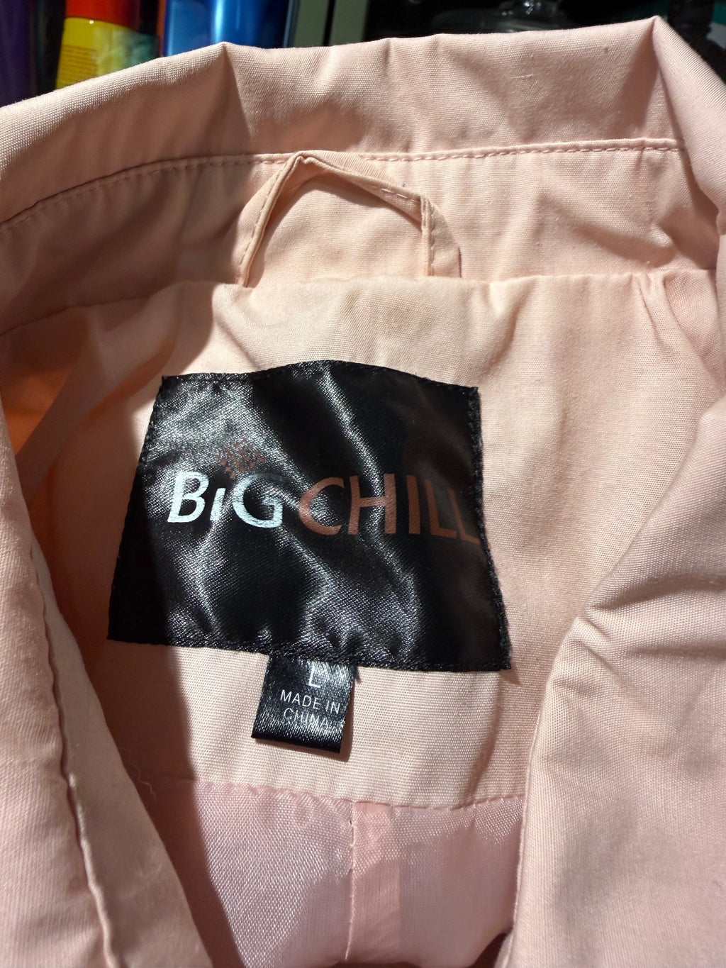 Big Chill Classic Light Pink Trench Coat