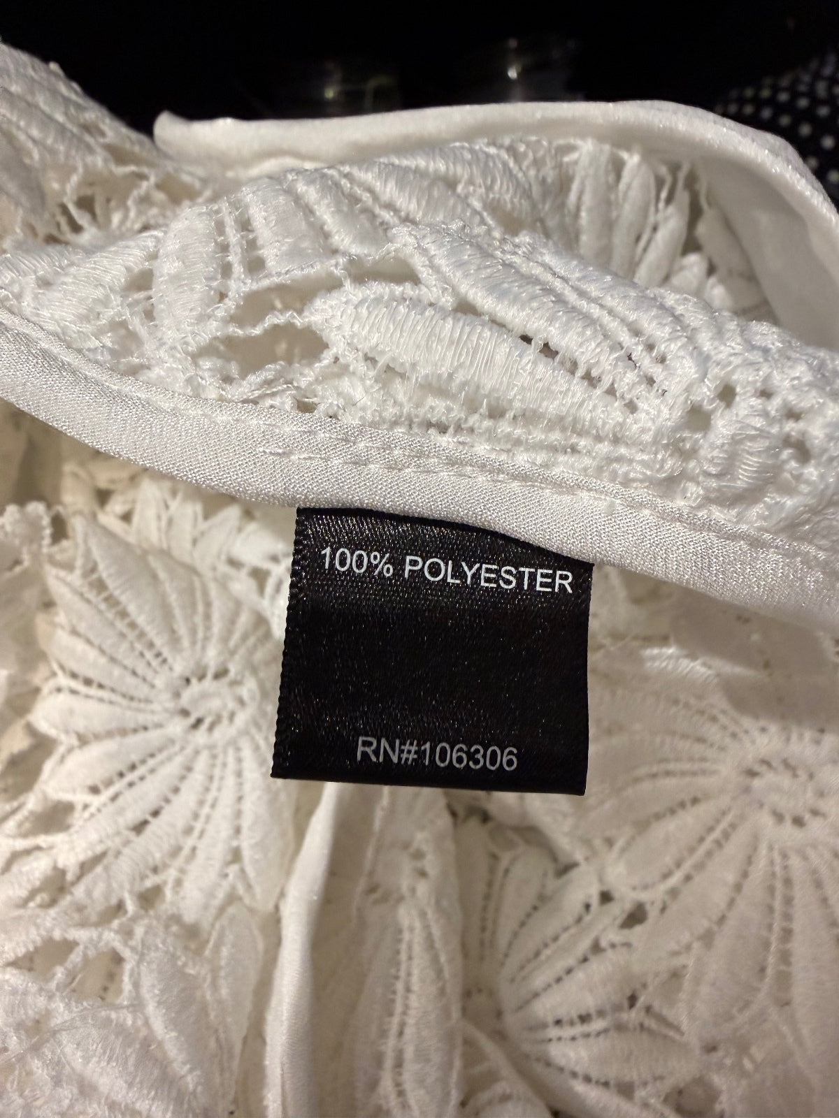 Berek White Floral Lace Blazer Jacket