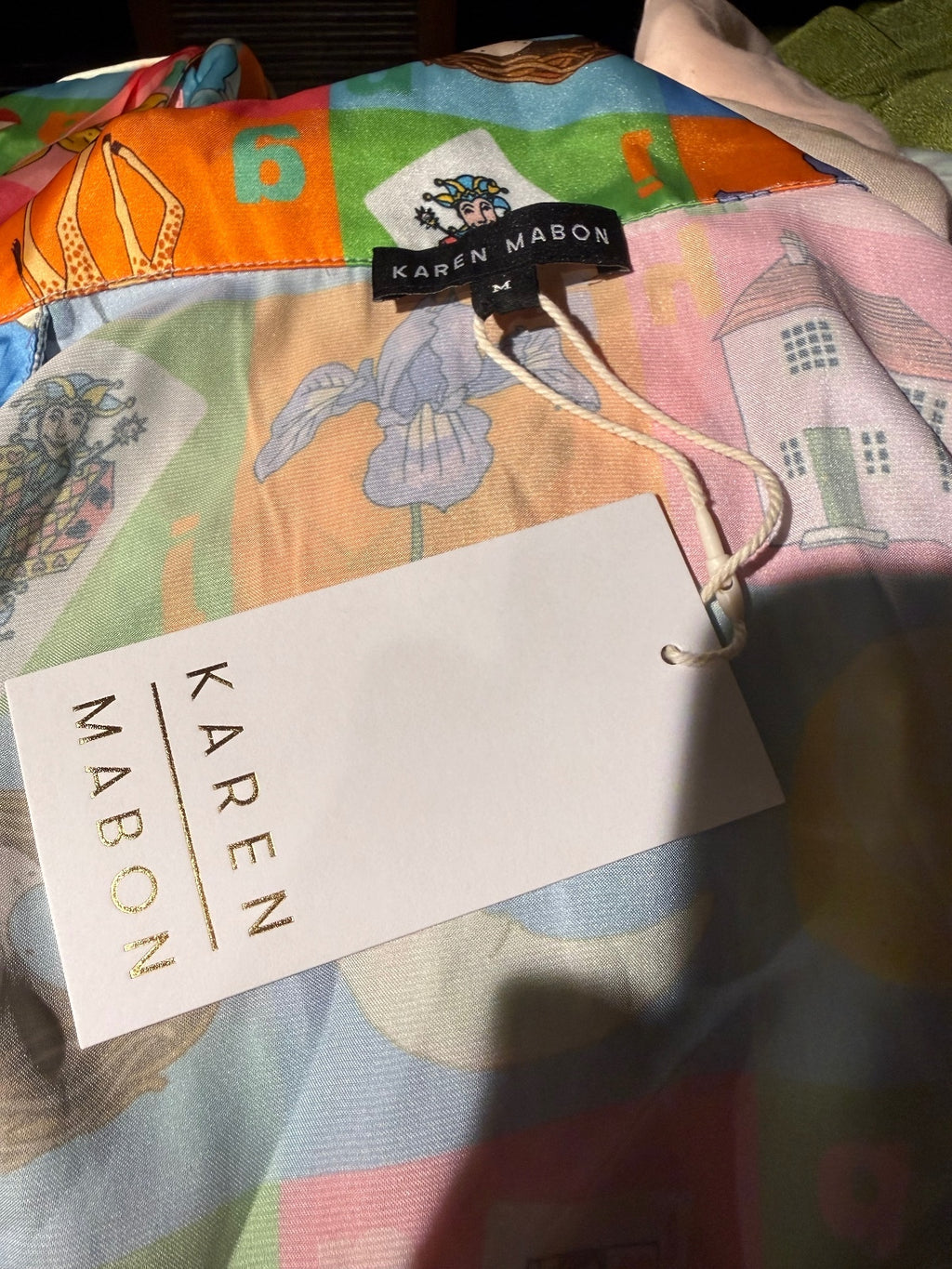 Karen Mabon Colorful ABCs Printed Pajama Set