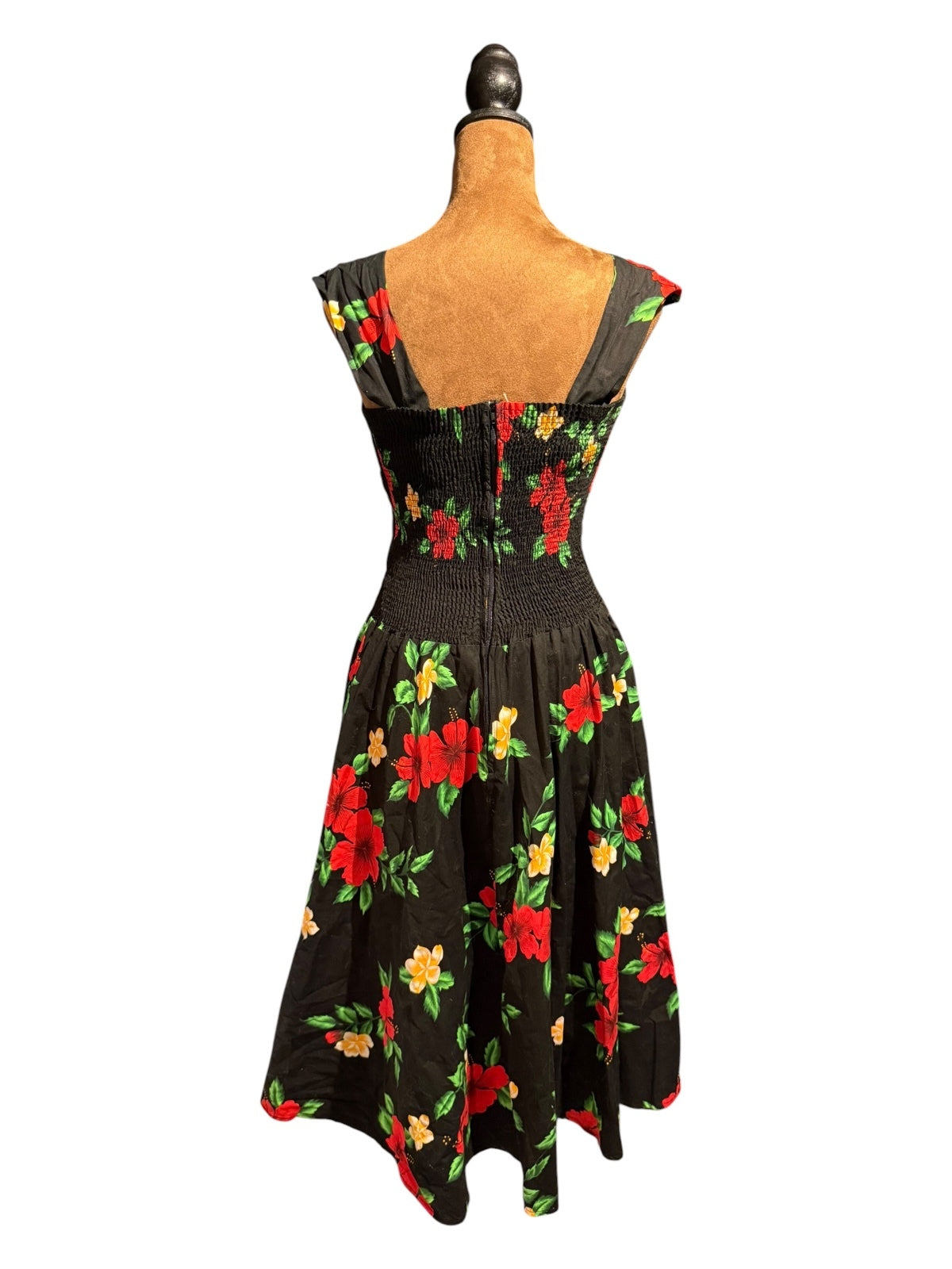 Vintage Royal Creations Made in Hawaii Floral Fit and Flare Dress