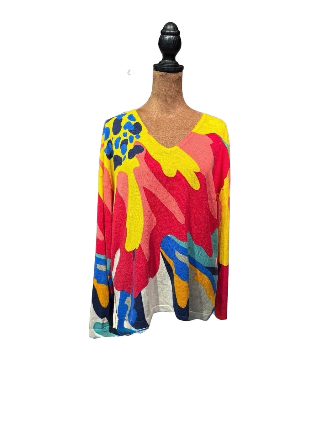 Estheme Cachemire V-Neck Sweater Cotton/Cashmere Blend