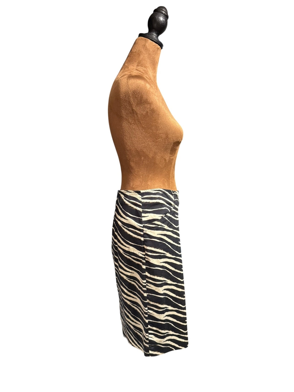 Ellen Tracy Zebra Print Skirt