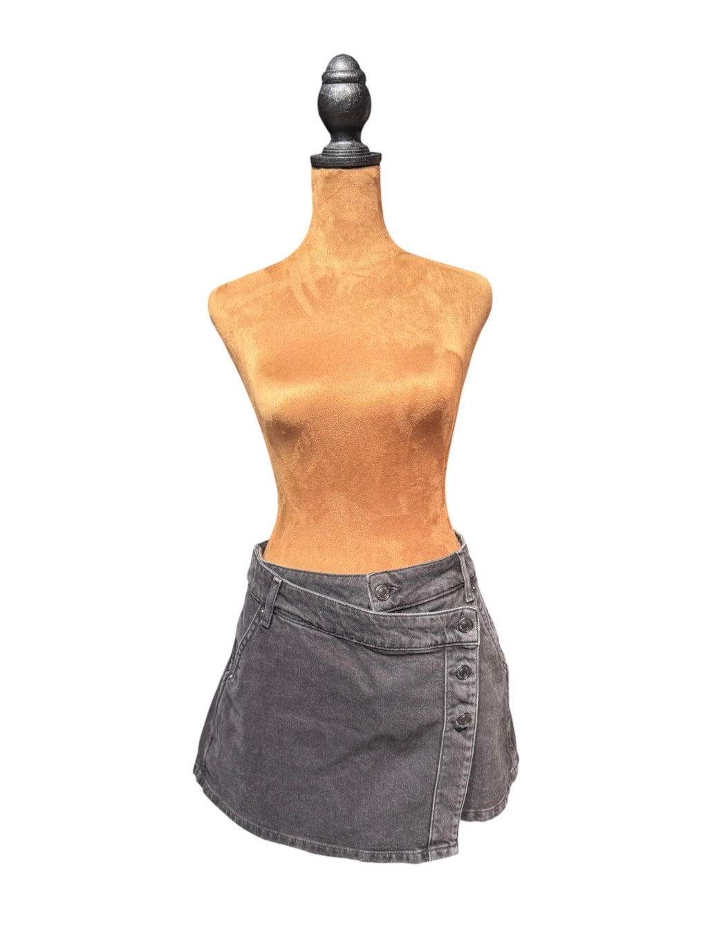 WE THE FREE Wynne Denim Skirt in Black