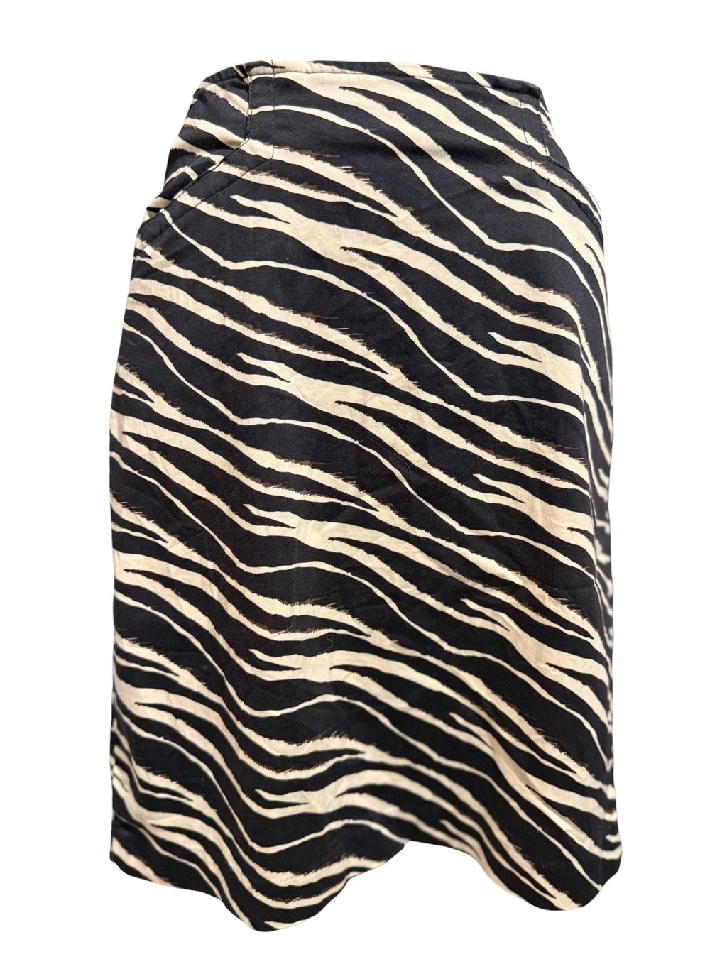 Ellen Tracy Zebra Print Skirt