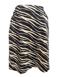 Ellen Tracy Zebra Print Skirt