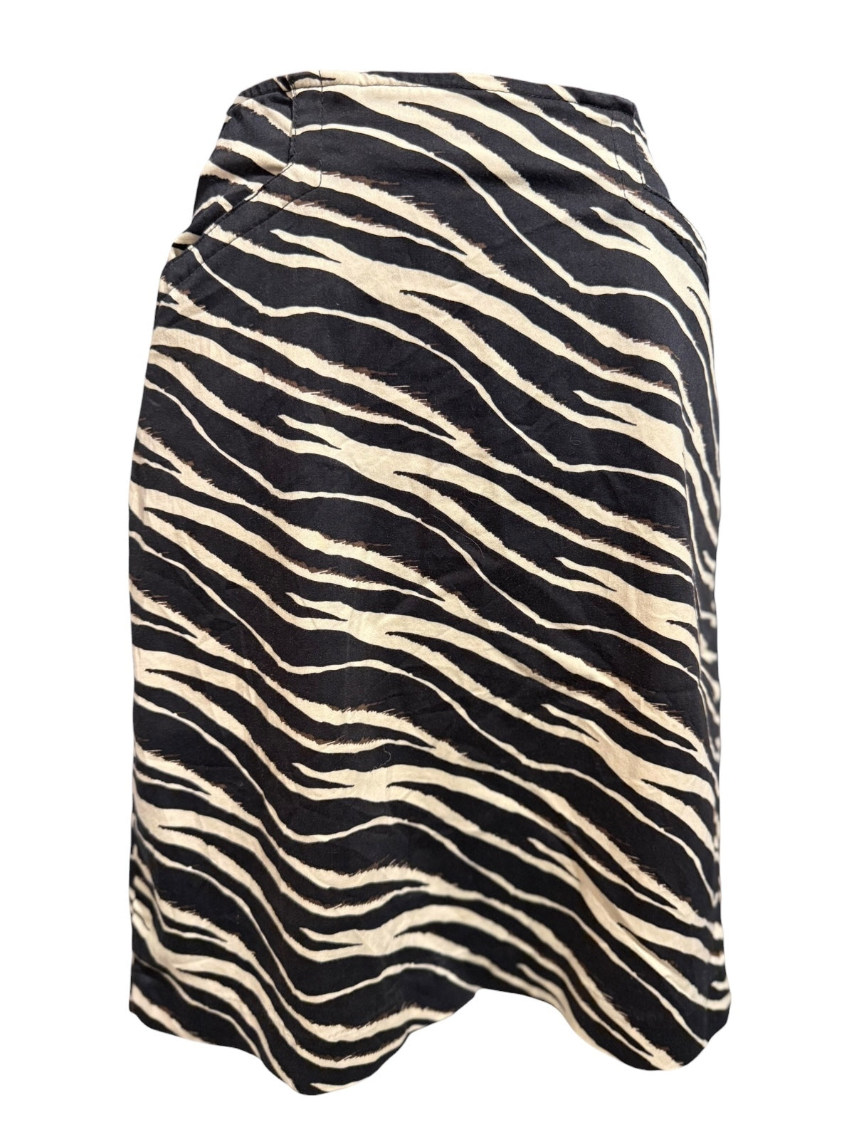 Ellen Tracy Zebra Print Skirt