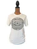 Next Level Apparel White Graphic T-Shirt WFMU 91.1 FM