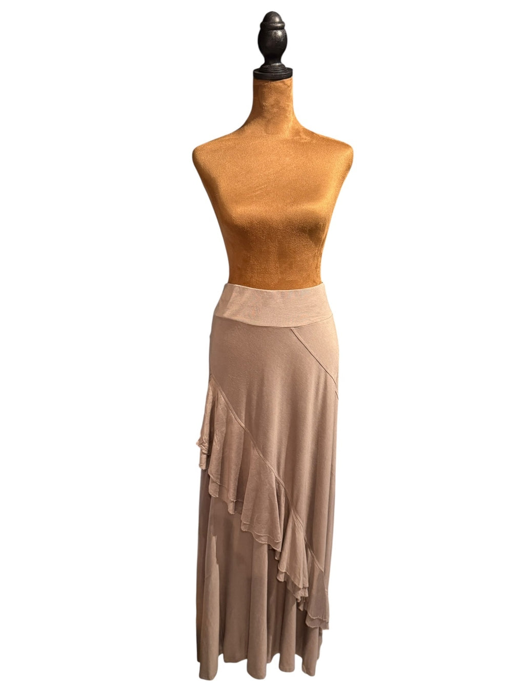 Relativity Taupe Maxi Skirt