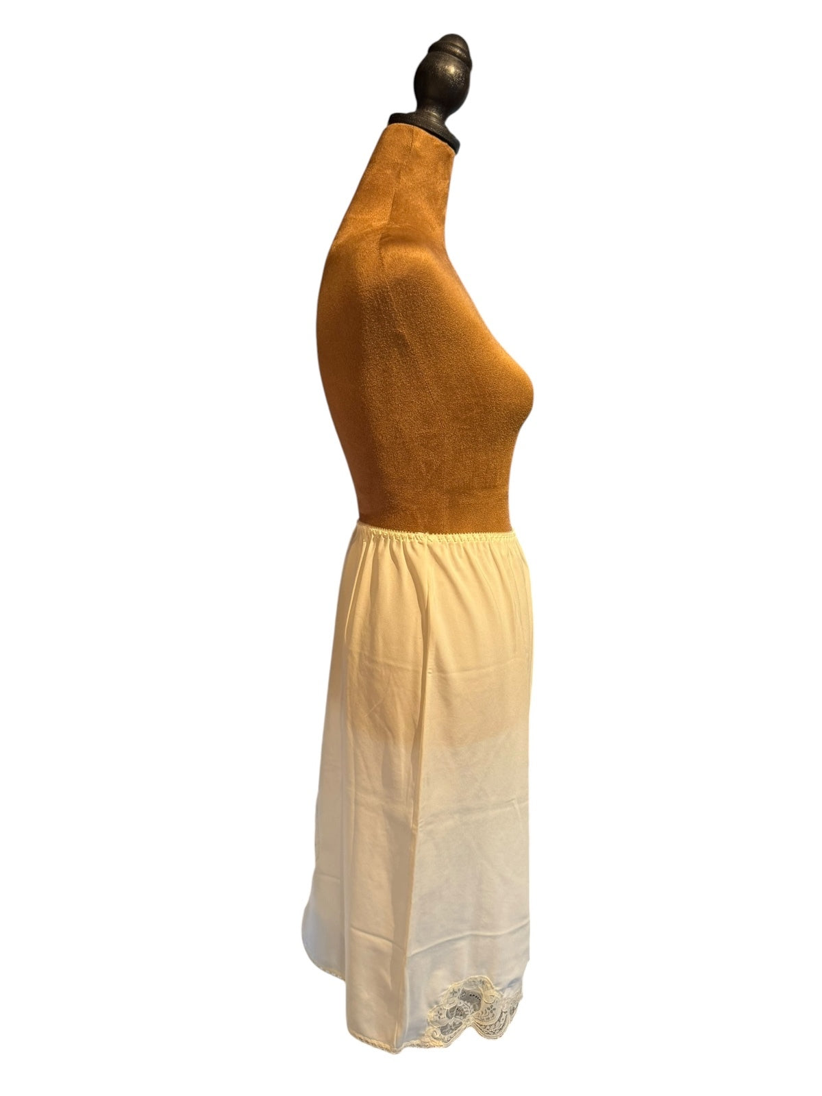 Vintage Wondermaid Half Slip with Lace Trim