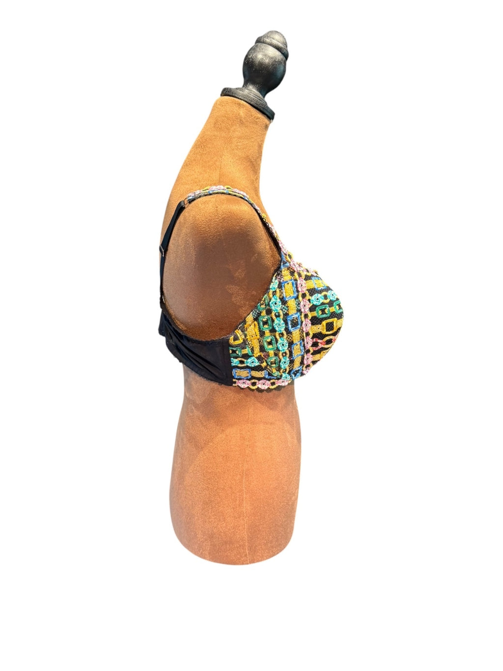 Savage X Fenty Black Multicolor Bra