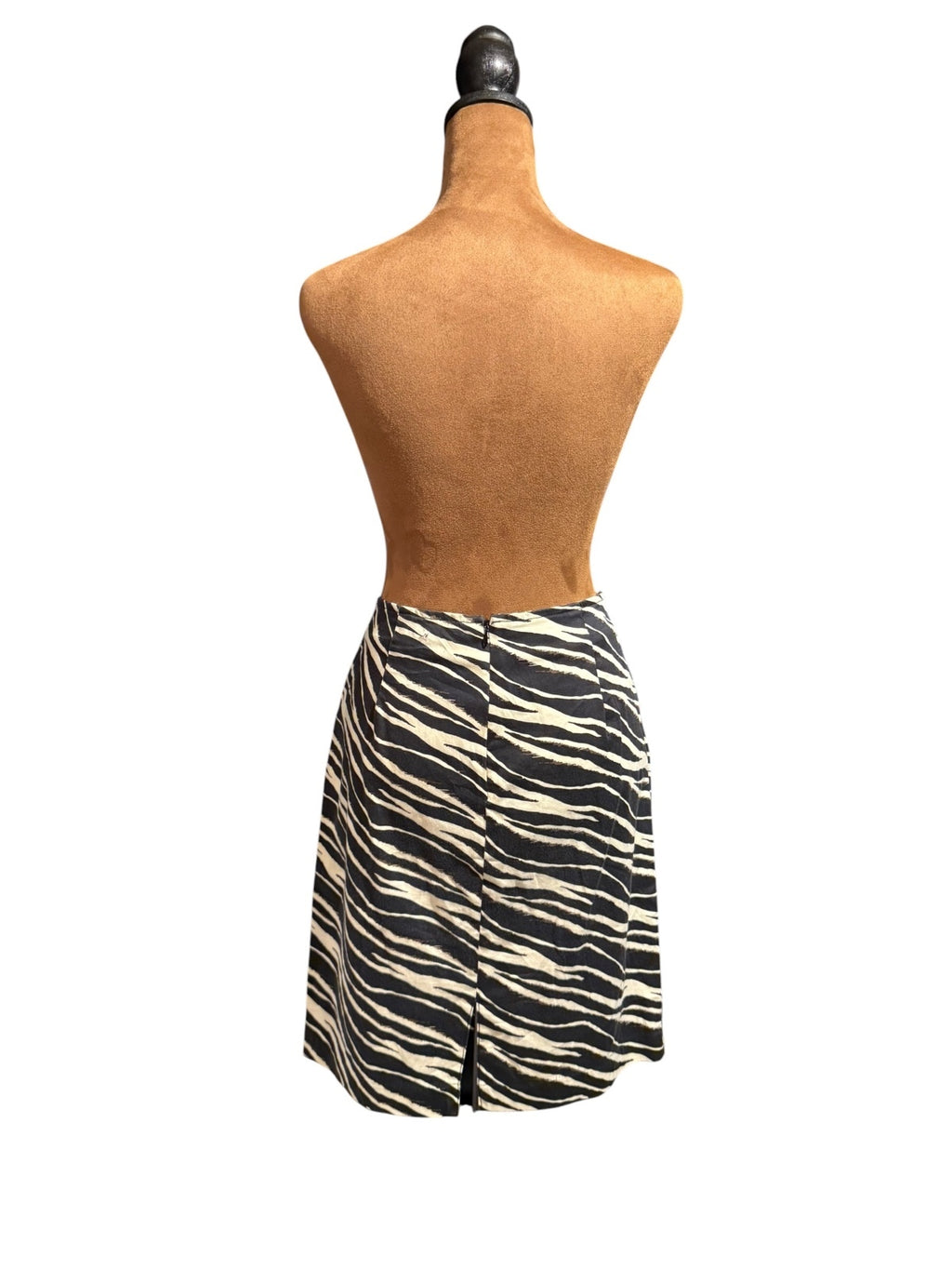 Ellen Tracy Zebra Print Skirt