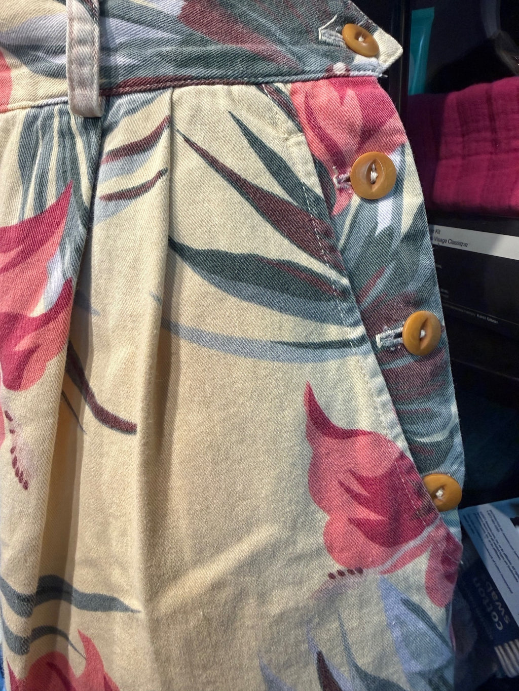 Ralph Lauren Country Vintage Floral Button Shorts