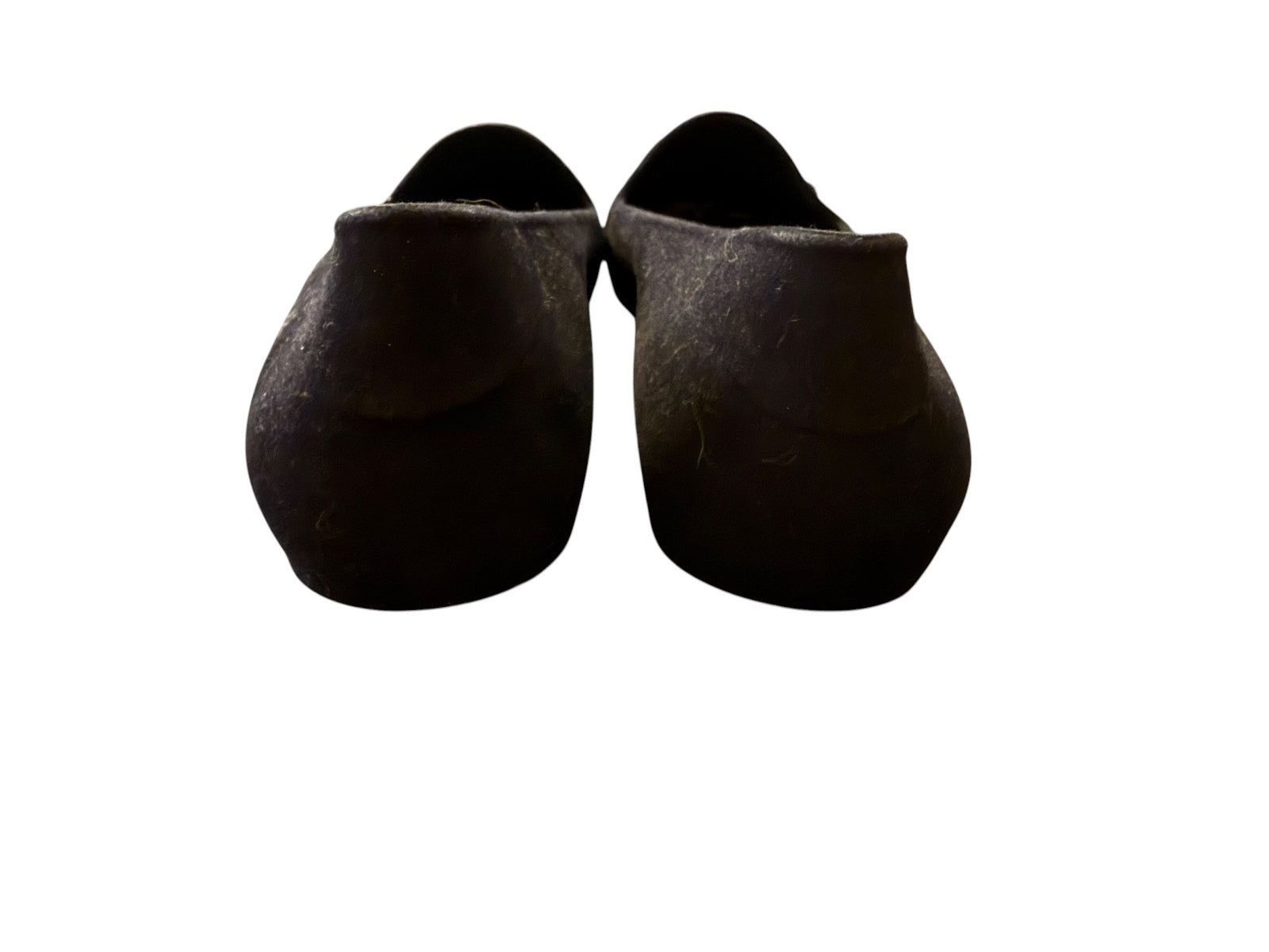 Melissa + Jason Wu Black Loafers with Gold Chain Bow Detail