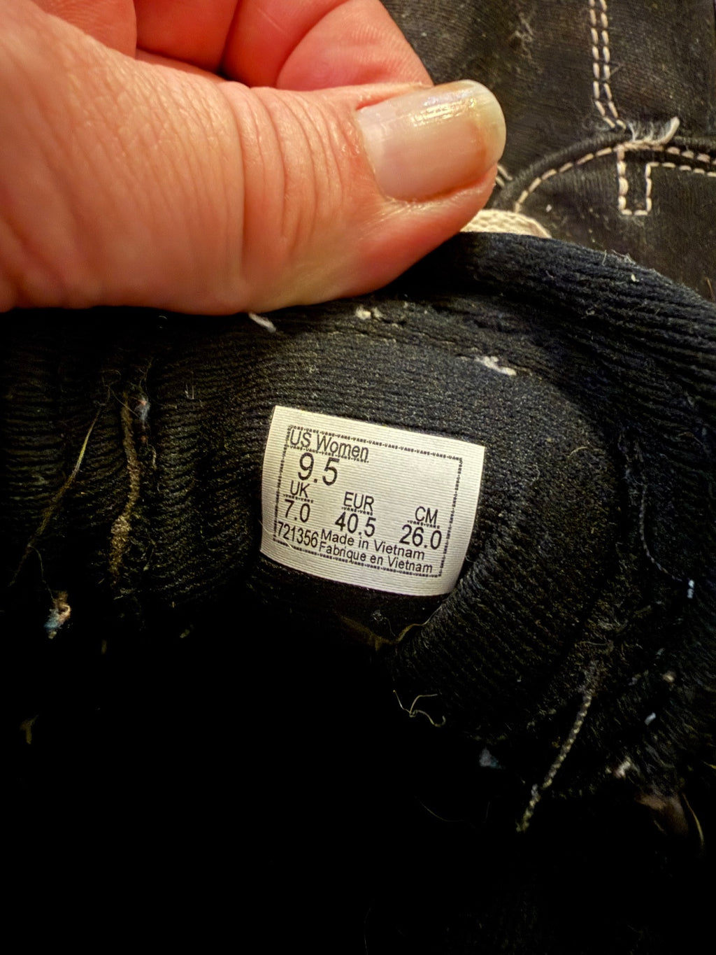Vans Sk8-Hi Black and White High Top Sneakers