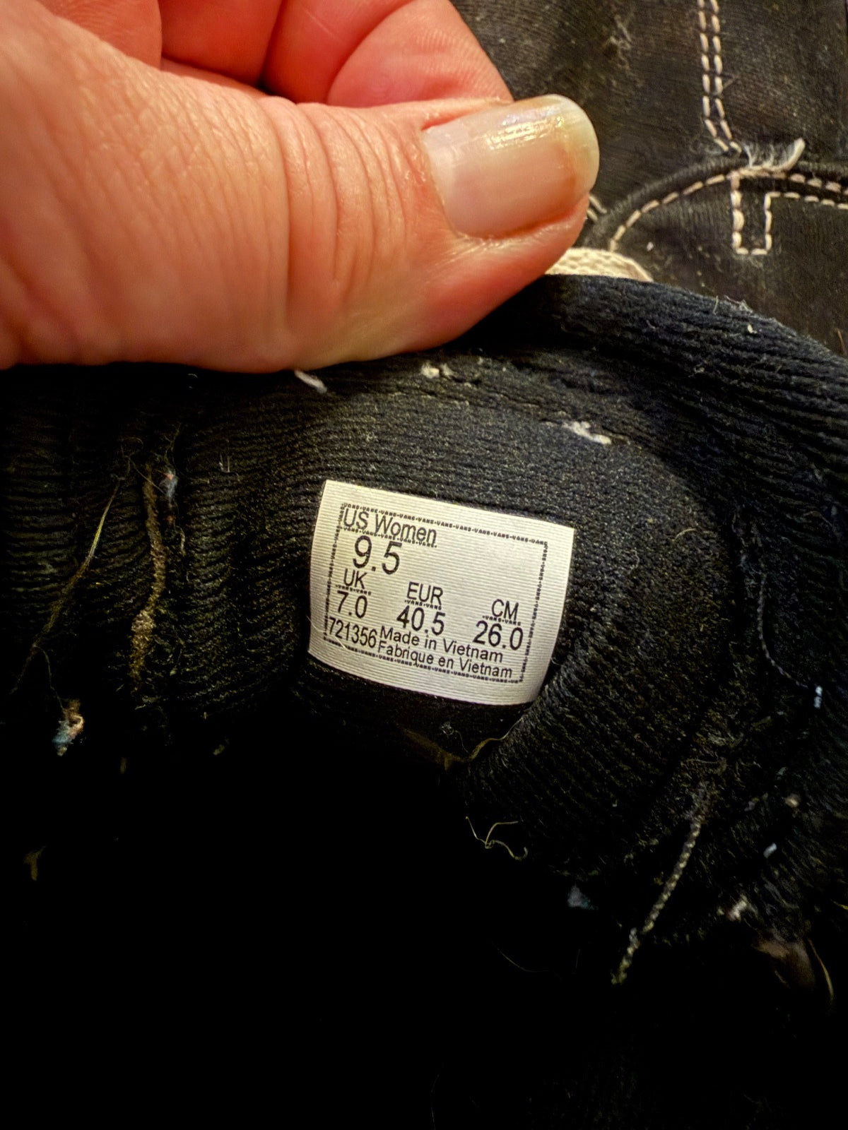 Vans Sk8-Hi Black and White High Top Sneakers