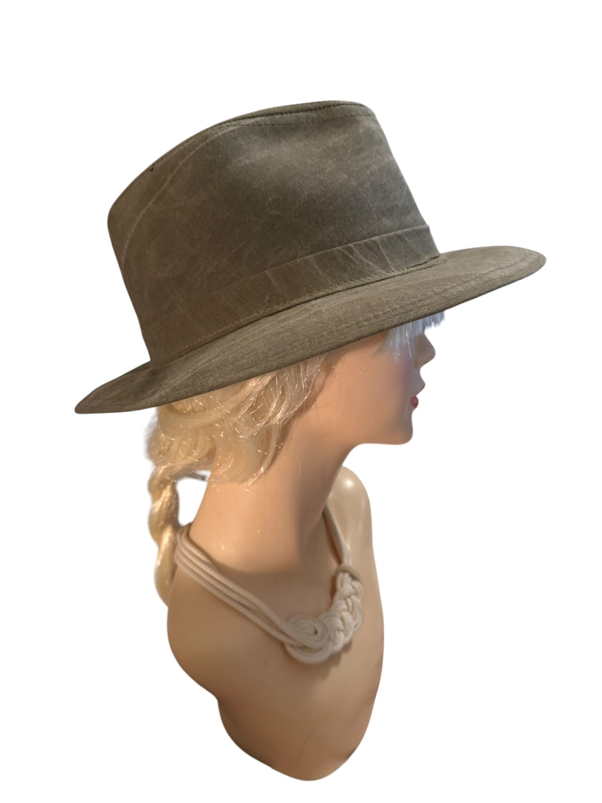 Ocean Pacific Large Olive Green Wide Brim Hat