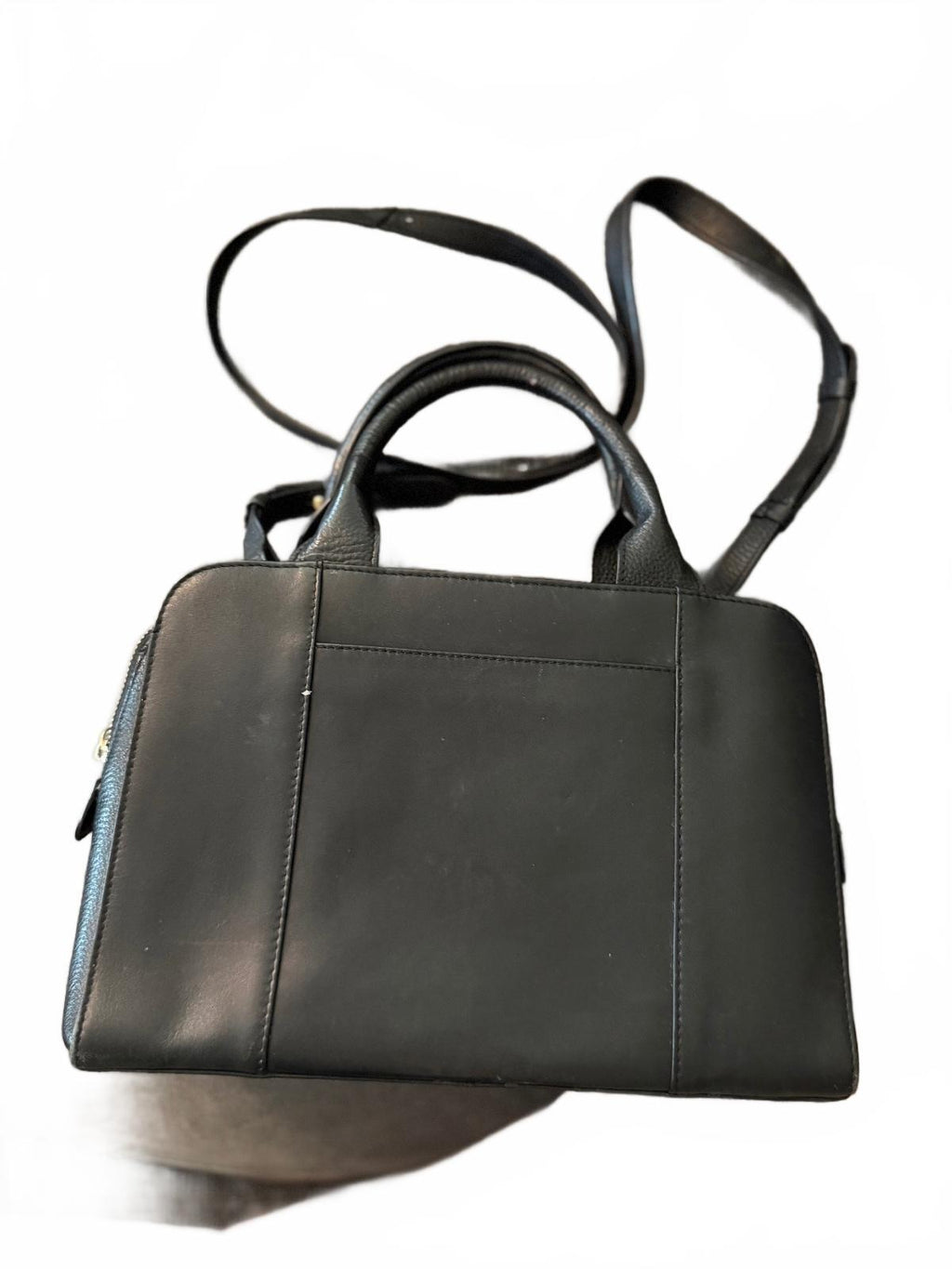 Radley London Black Leather Handbag with Adjustable Strap