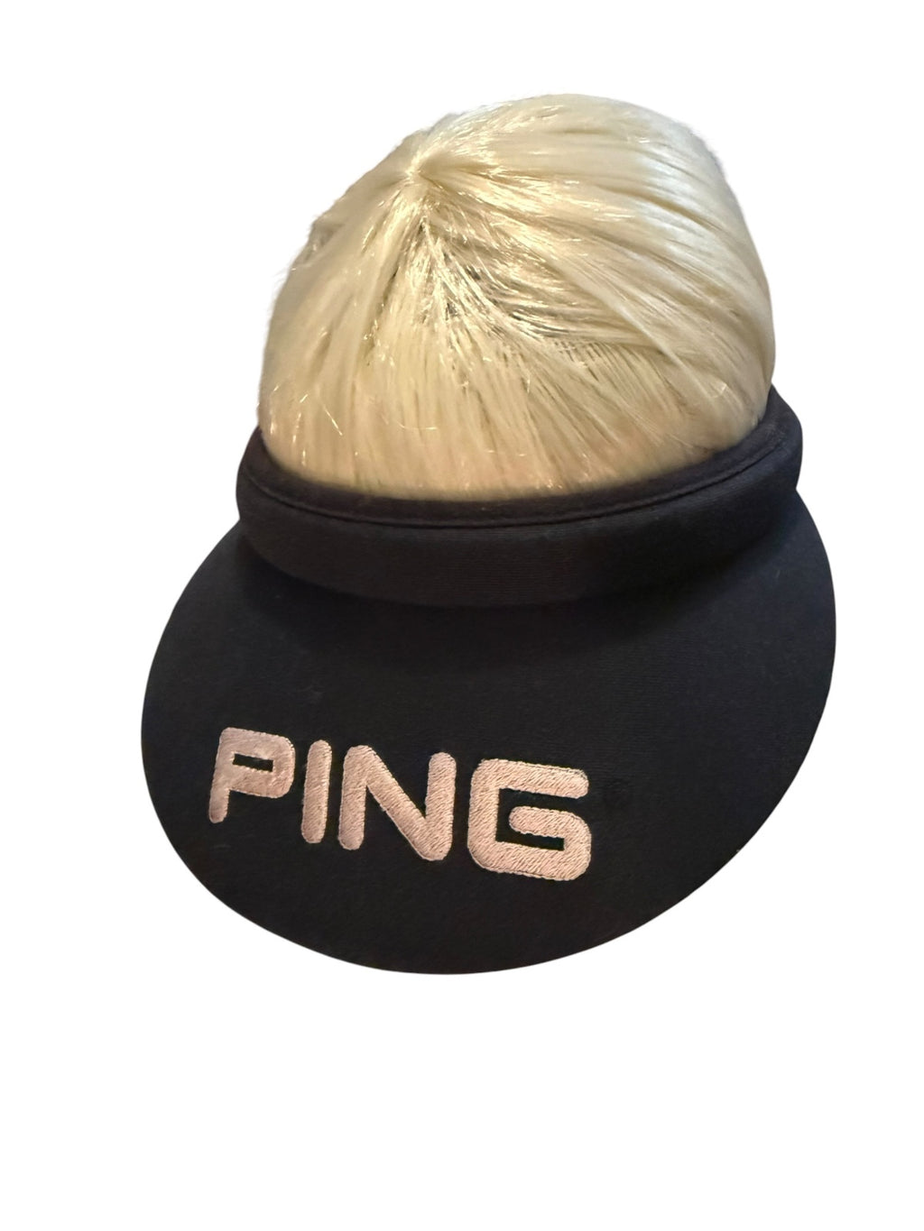 Vintage PING Navy/Black Golf Visor Hat