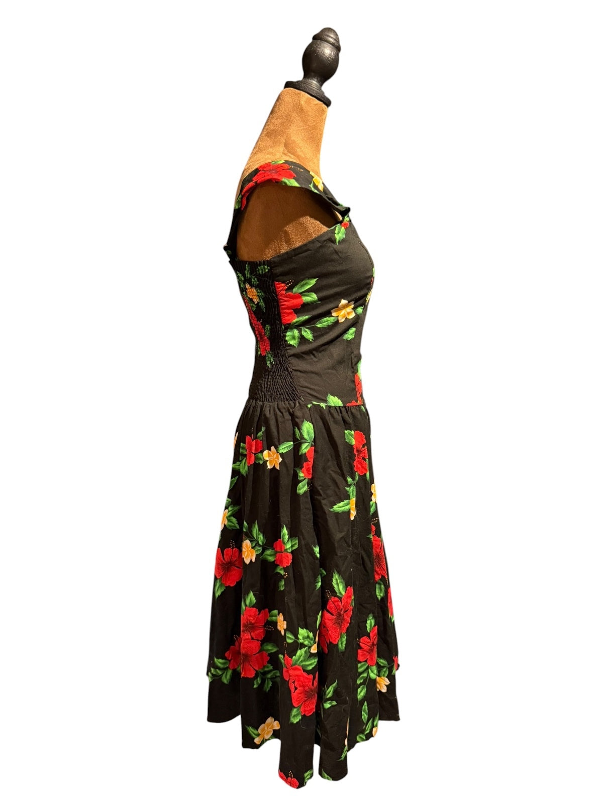 Vintage Royal Creations Made in Hawaii Floral Fit and Flare Dress