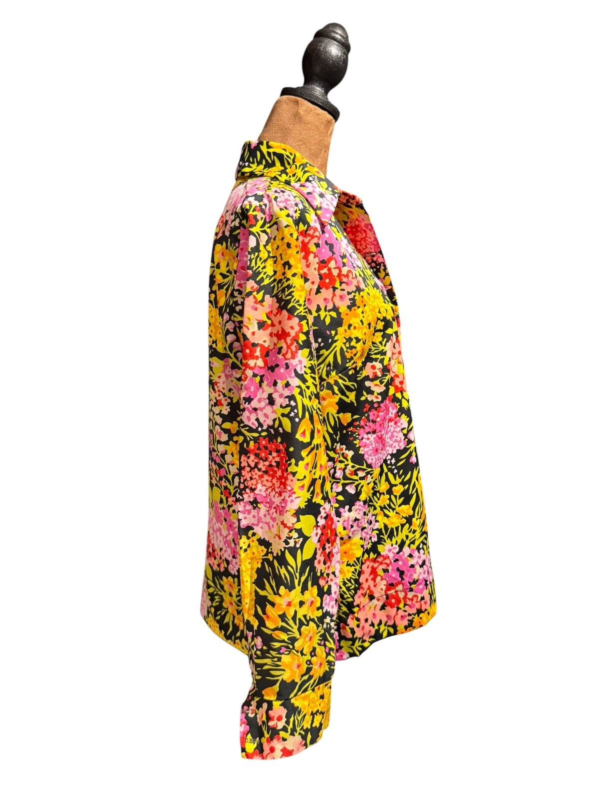 Vintage 60s Alex Colman California Floral Button-Up Shirt