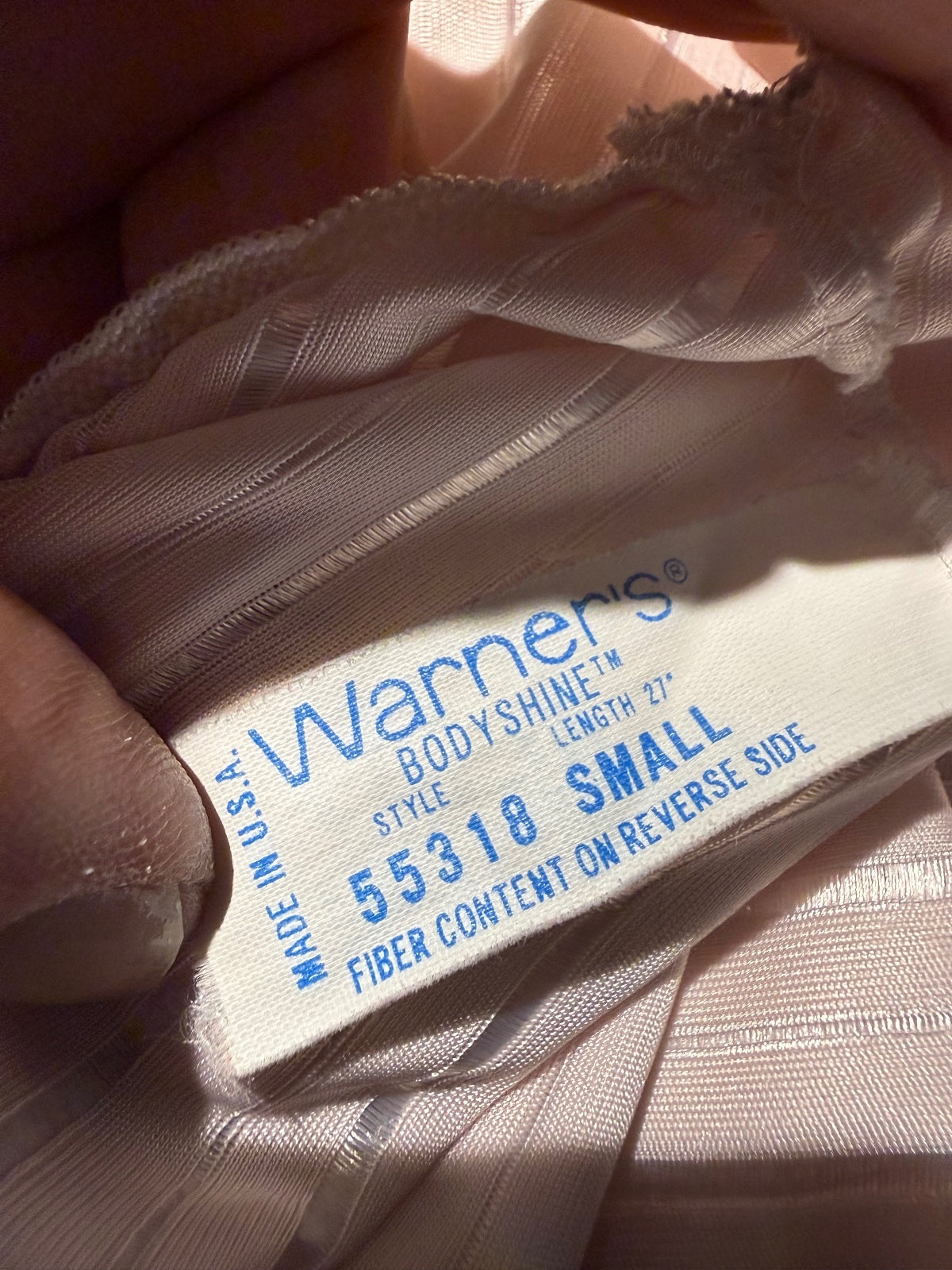 Vintage Warners BodyShine Half Slip